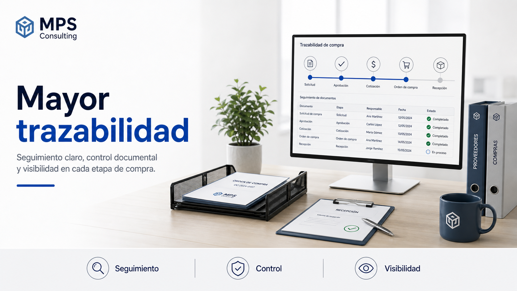 Mayor trazabilidad en compras
